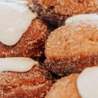 Daily Doughnut · cinnamon sugar doughnut + housemade buttercream