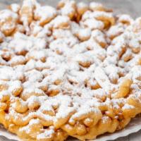 Classic Funnel Cake · Our amazing family recipe is made with fresh ingredients, a light honey drizzle and topped w...