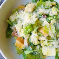 Caesar Salad · A bed of fresh romaine lettuce, Parmesan cheese and marble rye croutons. Tossed in our house...