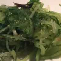 Seaweed Salad · Japanese seaweed vegetable.