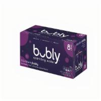 Bubly  Blackberry Sparkling Water, 8Pk-12Oz Can  · 