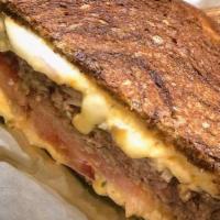 Southern Melt · Meatloaf, pimento cheese, tomato, red onion, marbled rye, grilled.