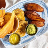 Plantain Platter With Guacamole · 