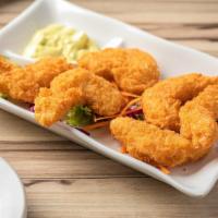 Blissful Joy · Sugar free. 5 crispy breaded vegan shrimp with house-made tartar sauce. Not nut-free.