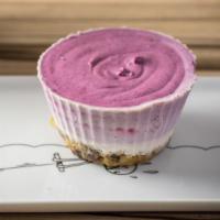 Raw Mixed Berry Cheesecake · Gluten free, soy free.