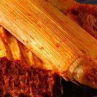 Tamales Rojos De Puerco (Red Sauce) · Tamales Rojos de Puerco

Pork tamales in red sauce