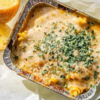 Medium 7 Cheese Mac N Cheese By Joey'S G Mac N Cheese · By Joey G's Mac n Cheese. Cheddar, swiss, pepper jack, mozzarella, provolone, parmesan, and ...