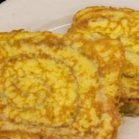 French Toast · Vegetarian. Up to three pieces of white bread dipped in Key's Cafe special batter.