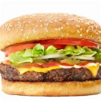 1/2 Lb Supreme Burger · 1/2 lb Patty served with the works. (lettuce, tomato, mayo, ketchup, mustard, pickle and oni...