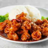 General Tso'S Chicken 左宗鸡 · Spicy.