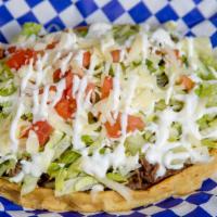 Huaraches · Your choice of steak, chicken, beef or pork