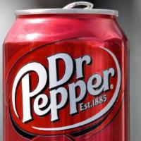 Dr Pepper · 12 oz can of Dr Pepper