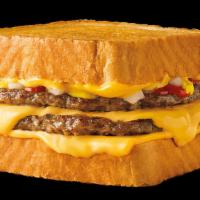 Grilled Cheese Double Burger · SONIC’s famous grilled cheese sandwich on thick Texas Toast, featuring three slices of melty...