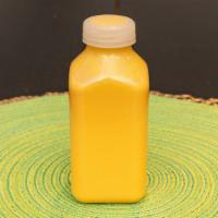 Mango Lassi · Indian style yoghurt smoothie made from Alfonso mango and Kesar.