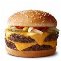 Double Quarter Pounder With Cheese · (740 Cal.)