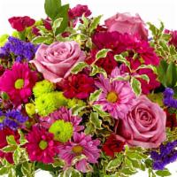 Sweet Nothings Flowers Bouquet #B034D · Delight someone with this sweet FTD bouquet in pretty pink, lavender, violet, and green hues...