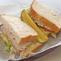 Tuna Salad Deli Sandwich · Fresh homemade tuna salad with lettuce, tomato and mayonnaise.