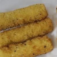 Cheese Sticks · Fried cheese.