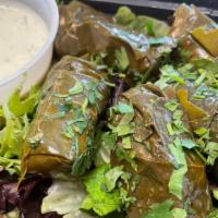 Dolma · Delicate, early harvest Sultana grape leaves filled with creamy-textured rice. Sweet and ten...