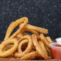 Onion Rings · Crispy rings of deliciousness.