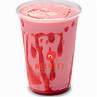 Rose Lassi · Rose flavored yogurt smoothie