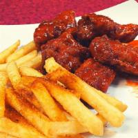 Chicken Wings · Spicy, BBQ, Regular.