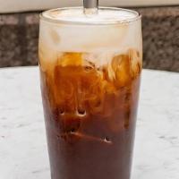Goddess Sweet Cream Cold Brew · double shot, cold brew, lightly steamed sweet cream