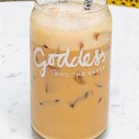 Apple Oat Latte Iced · espresso double shot, apple butter and oat milk served over ice