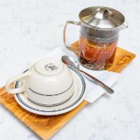 Detox Tea · our own concoction of mint, lemon, ginger and white ginseng detox tea.