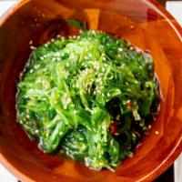 Seaweed Salad · Japanese seaweed salad with house special sauce.