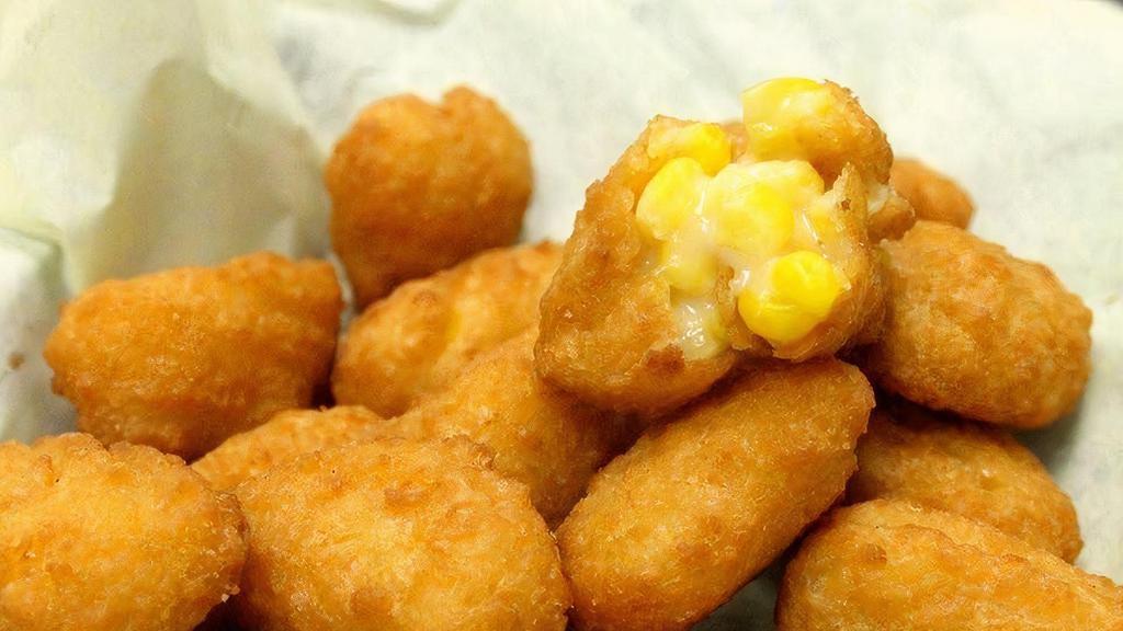 Bert'S Corn Fritters · Battered or breaded and deep fried.