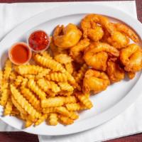  Jumbo Fried Shrimp (8Pc) · Our  (8pc) Jumbo Fried Shrimp Are Deveined by hand and Dipped in our House Batter Served wit...