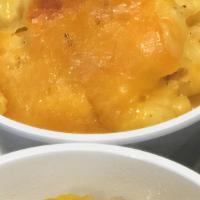 Mac & Cheese · Southern style & creamy and cheesy mac & cheese season to perfection