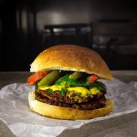 * Windy City Burger  · We run this burger through the garden by adding mustard pickle onion chicago-style relish to...