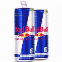 2 Cans Of Red Bull · 2 Cans of Red Bull (8.4 oz can)