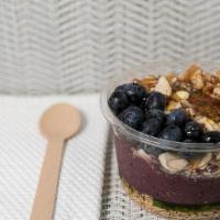 The Brain Bowl · Our smartest option loaded with brain nutrition made with our Berry Blend (in the blend is A...
