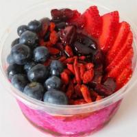 Dragon Berry · A BERRY and tropical fruit lovers dream!  Made with our DRAGON Blend (in the blend is dragon...