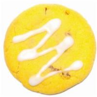 Luscious Lemon Raspberry Cookie · The sweet citrus zing sweetened with drizzle and freckled with raspberry finds sun-kissed fl...