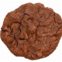 Decadent Double Chocolate Cookie · Sweet milk chocolate nestled into chocolate cookie dough make this double-chocolate cookie t...