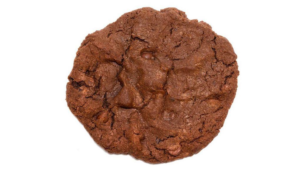 Decadent Double Chocolate Cookie · Sweet milk chocolate nestled into chocolate cookie dough make this double-chocolate cookie twice the treat. The first soft and fudgy mouthful will have you wandering in daydreams from picnics to movie nights in pajamas. But don’t let the comfort fool you. This relaxed cookie plays well in corporate gatherings or serving guests at a moment’s notice. Made fresh daily.