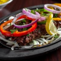 Kafta Kabob · A blast from the past, Fattoush made this famous! A traditional Lebanese entrée featuring gr...