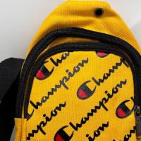 Yellow Champions Sling Bag  · Yellow monogram Champions sling bag