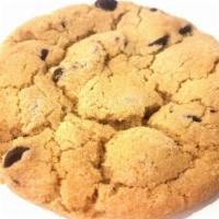 Chocolate Chip Cookie · Crispy edges, chewy middle, and lots of chocolate chips.
