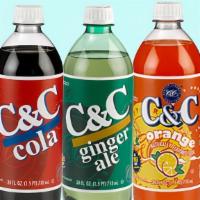 Soda · C&C Bottles 16 oz.