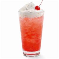 Raspberry Cream Soda · Raspberry Cream flavors mixed with Sprite® and topped with whipped cream.