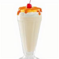 New! Pineapple Upside-Down Cake Milkshake · Creamy vanilla soft serve blended with pineapple juice and cake flavor. Topped with whipped ...