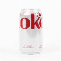 Diet Coke · 12 oz can of Diet Coke.