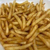 French Fry Basket Large · Lightly battered, perfectly crisp french fry.  Seasoned with Rhody's signature fry seasoning.