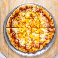 12″ Hawaiian · Our Quad City Style Hawaiian Pizza comes loaded with premium smoked Canadian bacon, pineappl...