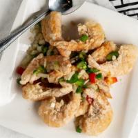 Salt & Pepper Prawns (With Or Without Shell) 椒盐大虾 · Hot & Spicy